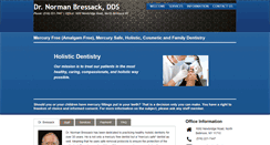 Desktop Screenshot of normanbressackdds.com